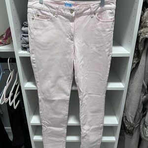 J. McLaughlin Light Pink Straight Leg Jeans
